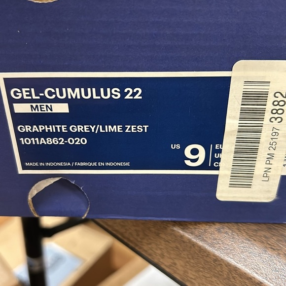 Men's ASICS GEL-Cumulus 22 - Picture 2 of 5